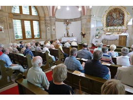 75 Jahre Wachsstockfest an der Weingartenkapelle in Naumburg (Foto: Karl-Franz Thiede)